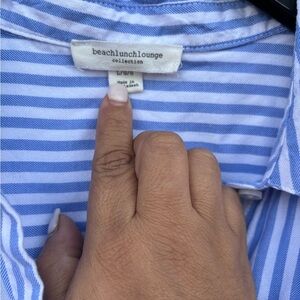 Beachlunchlounge Blue Striped women’s